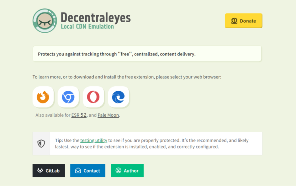 Decentraleyes