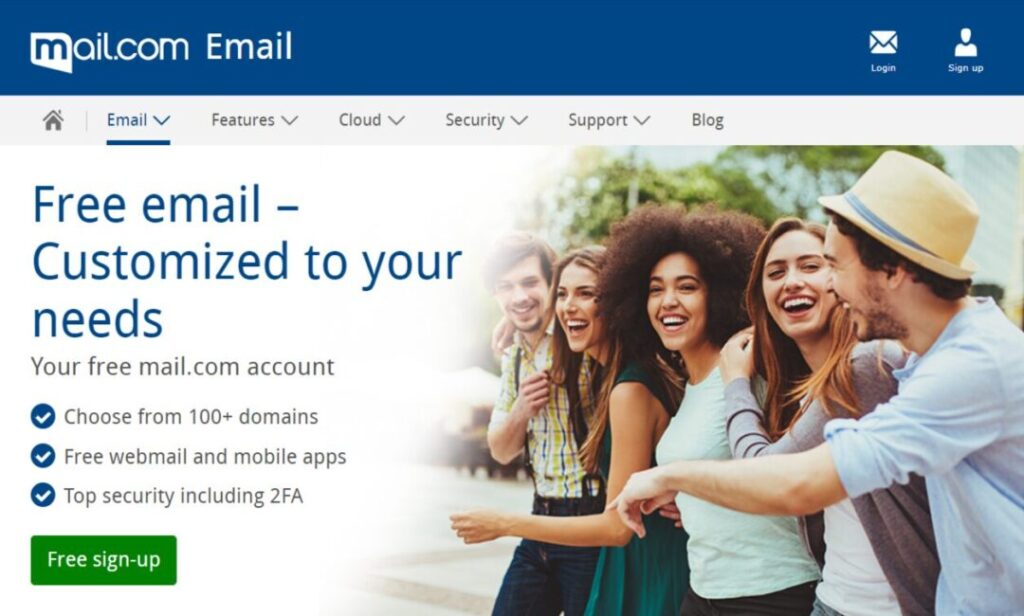 Mail.com: A Feature-Friendly Free Email App with Customization Options