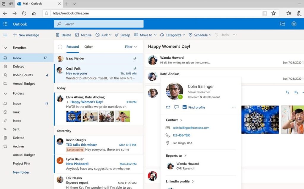 Outlook.com: A Strong Contender for Free Email