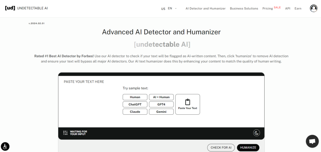 Undetectable AI