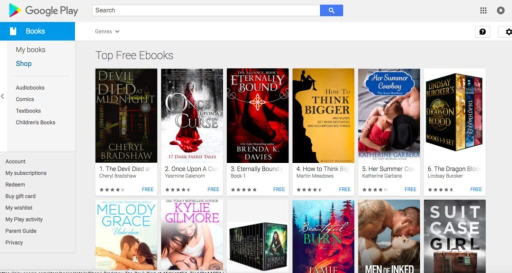 Google eBookstore