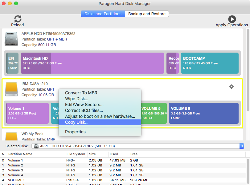 Paragon Hard Disk Manager for Mac