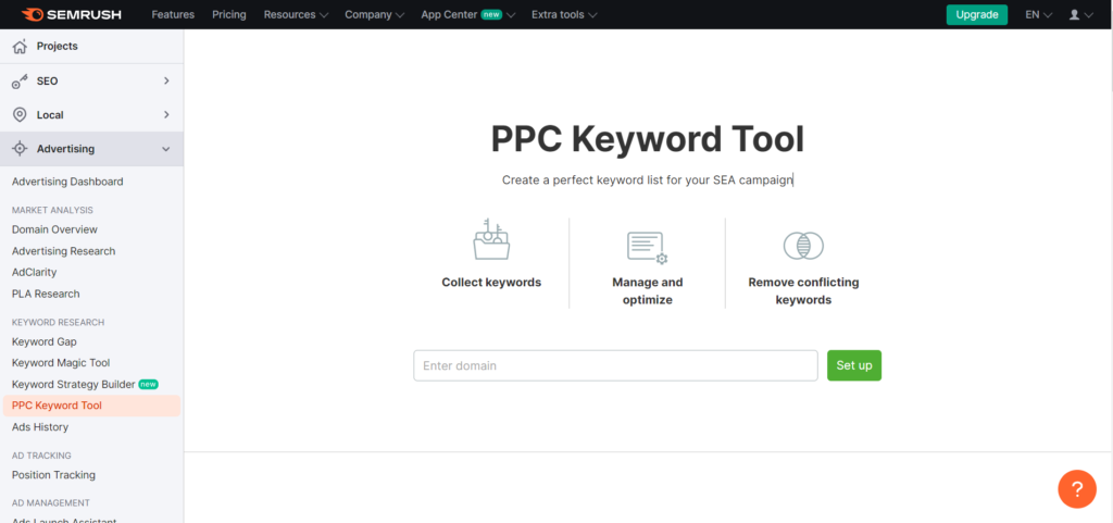 PPC Keyword Tool