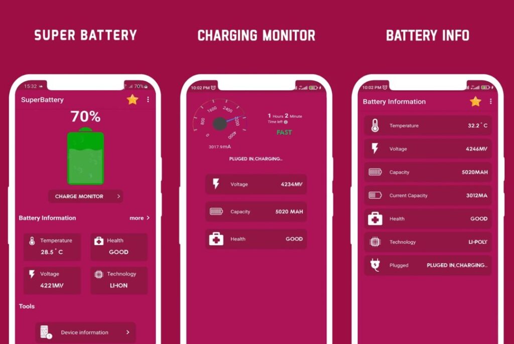 SuperBattery & Charge Monitor