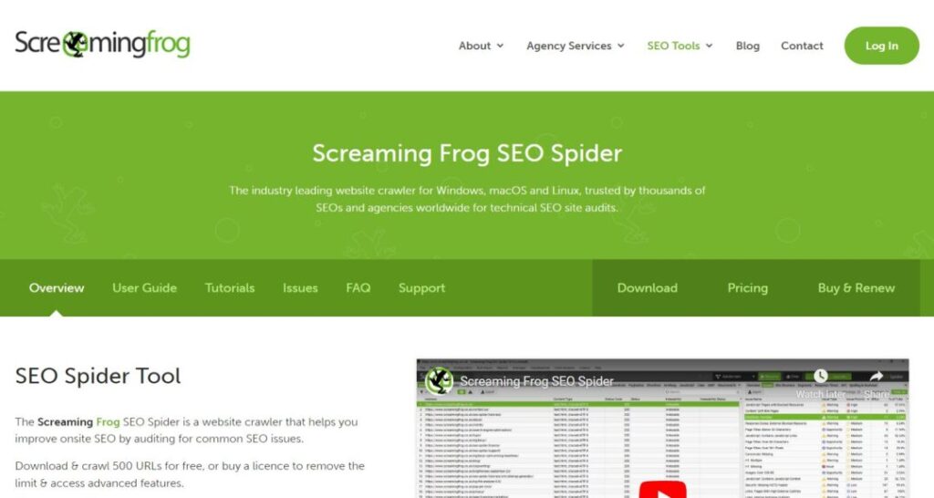 Screaming Frog